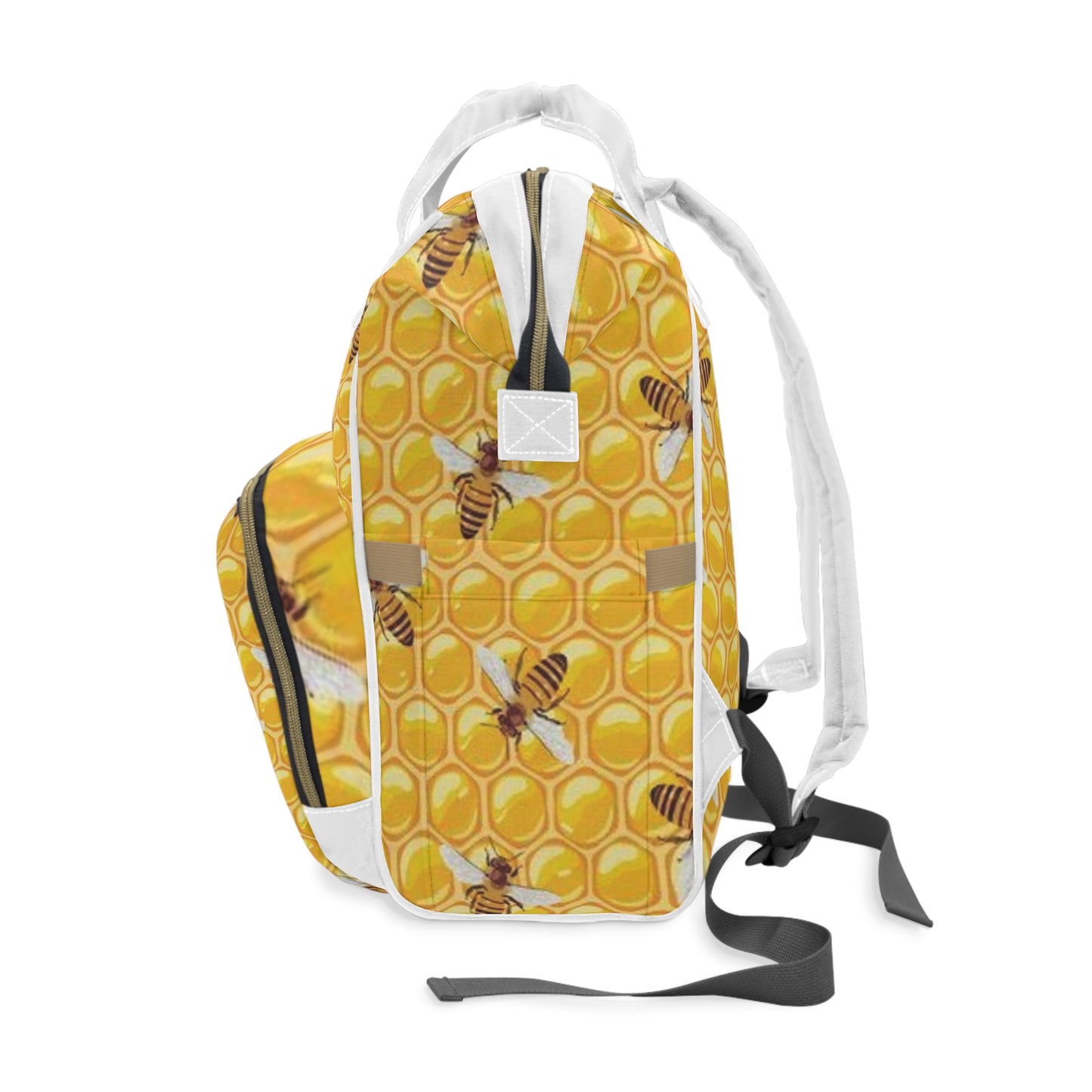Bee Inspired Multifunctional Diaper Backpack