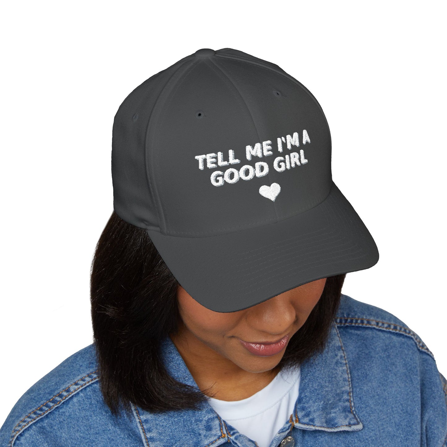 Embroidered Cap - tell me I’m a good girl