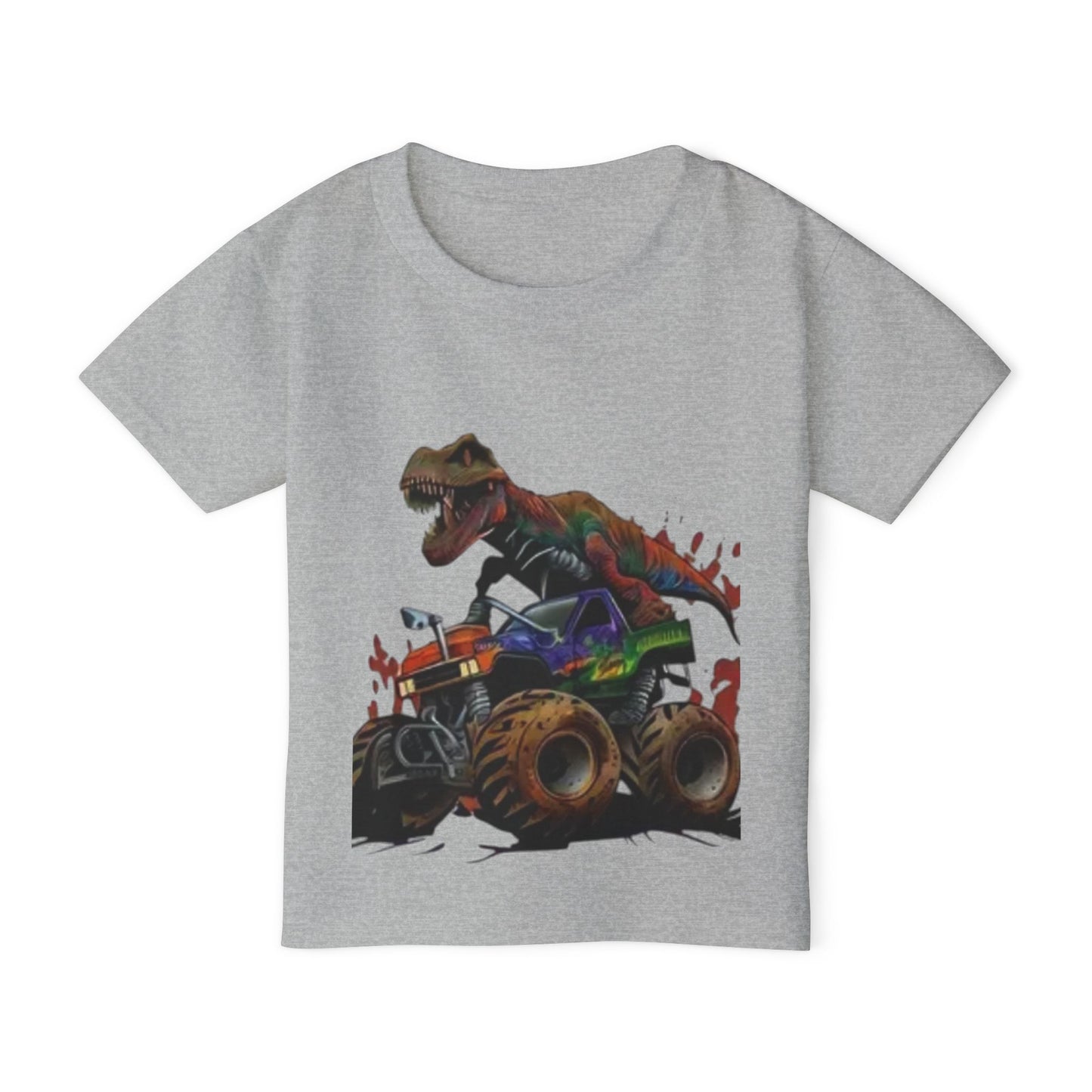 Dinosaur Monster Truck Toddler T-Shirt