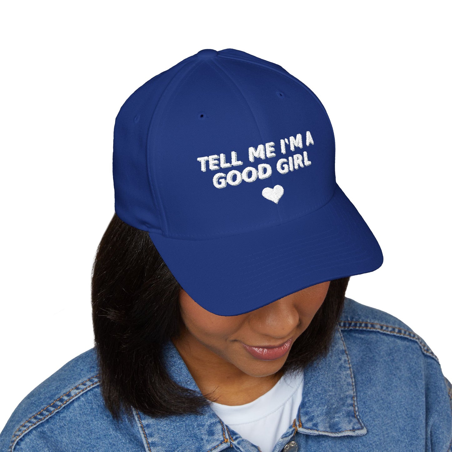 Embroidered Cap - tell me I’m a good girl