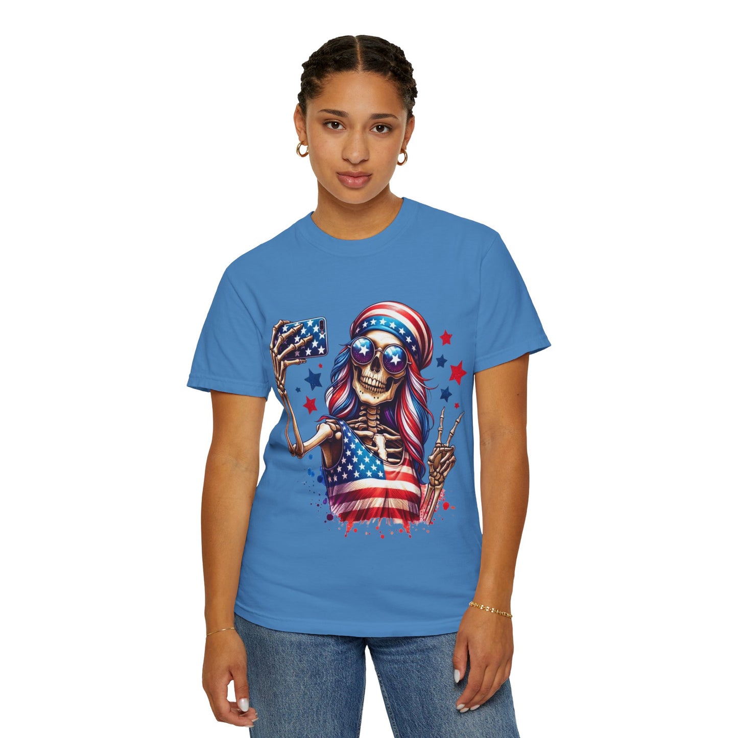 Patriotic Skeleton T-Shirt