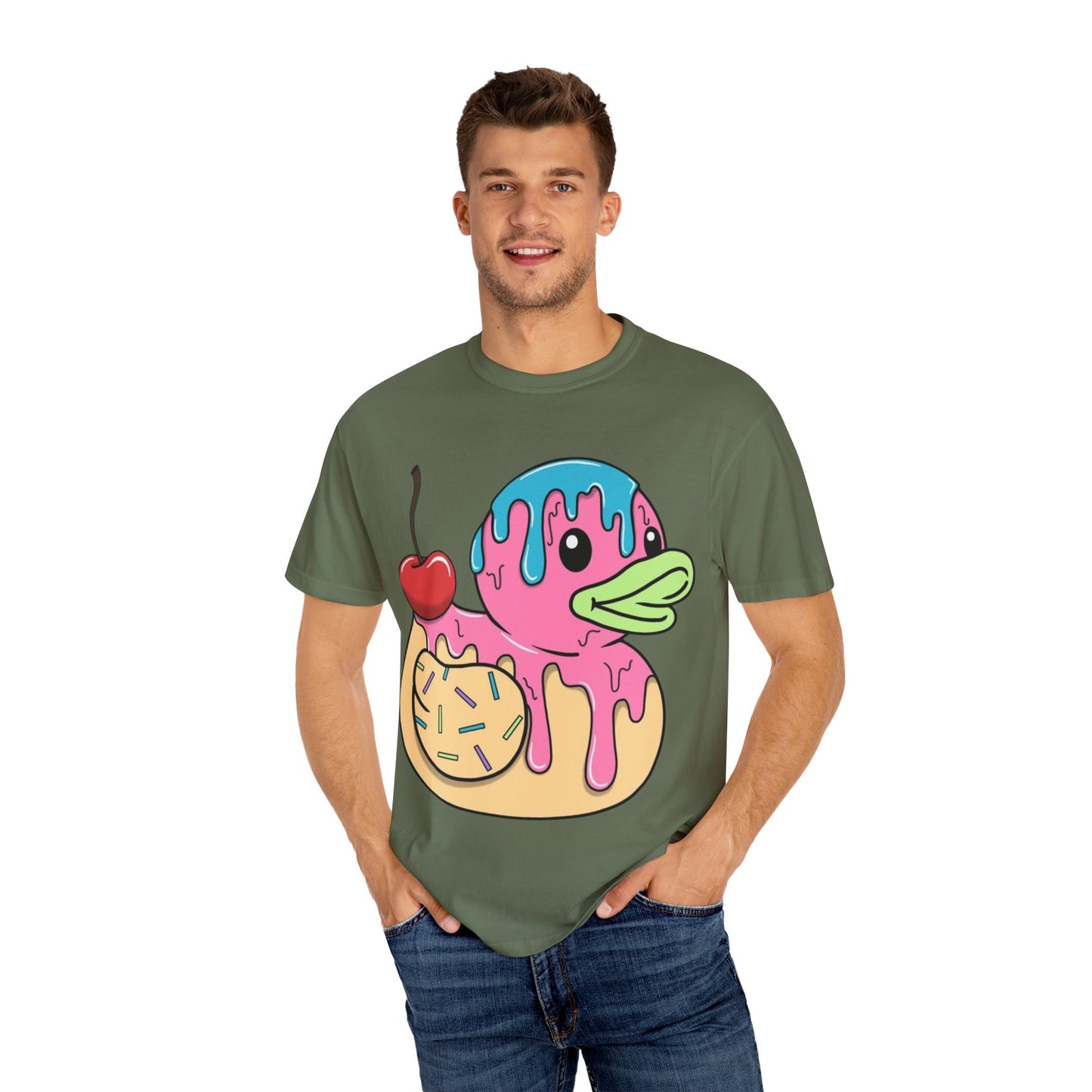 Cute Ice Cream Duck T-Shirt