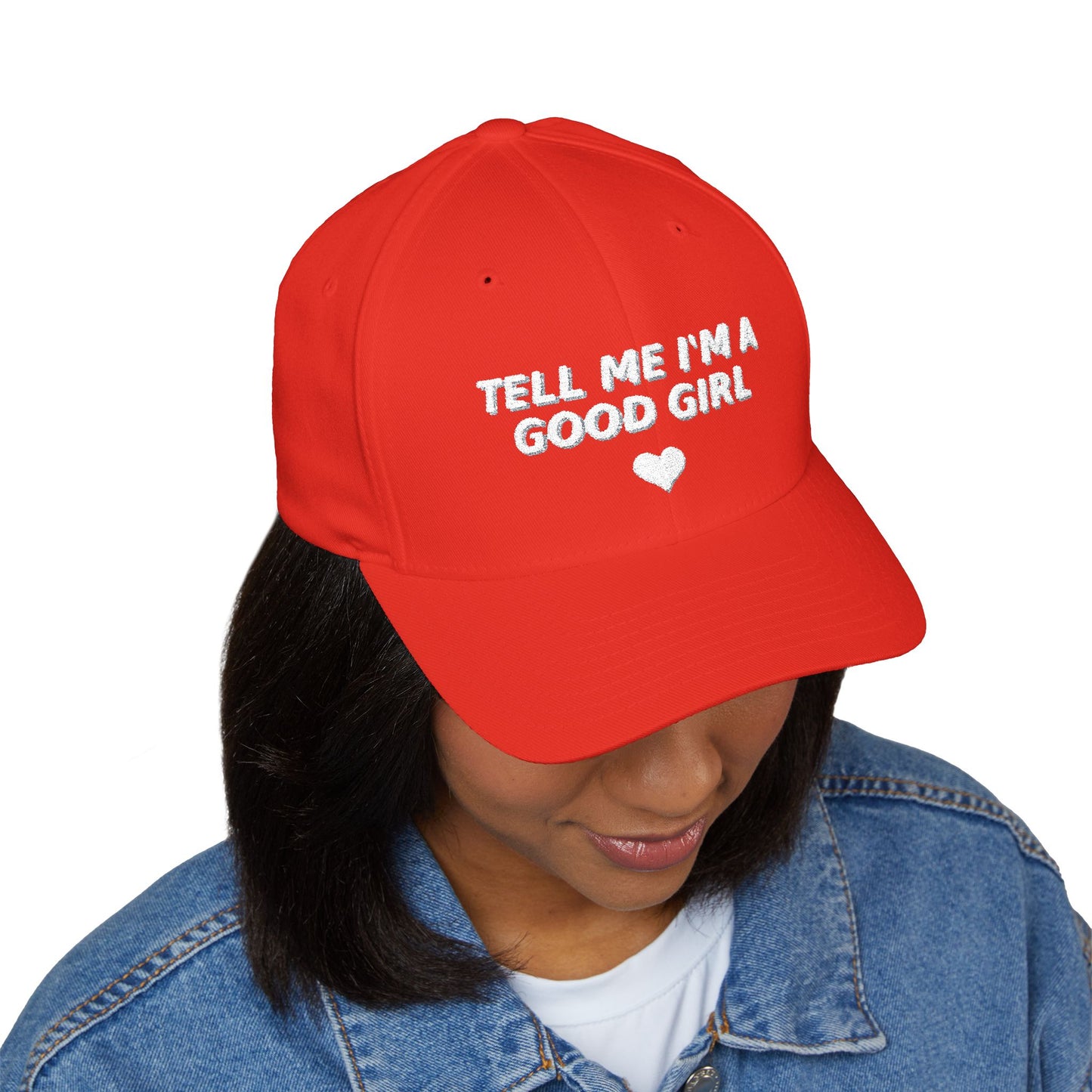 Embroidered Cap - tell me I’m a good girl