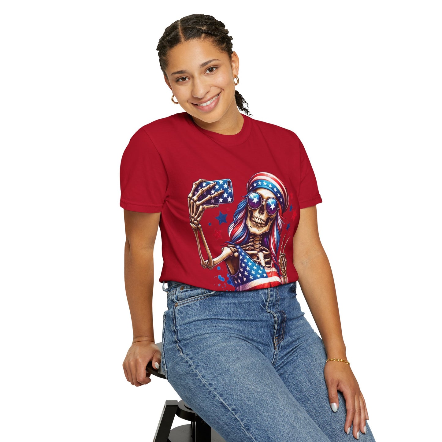 Patriotic Skeleton T-Shirt