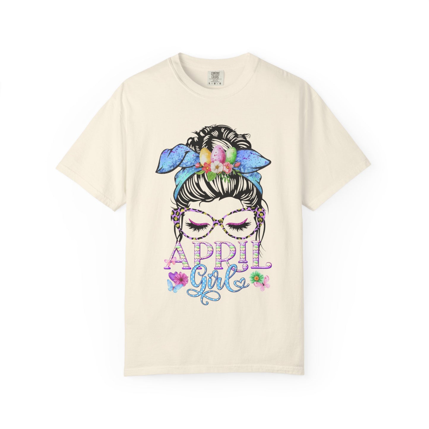 Floral April Girls T-Shirt