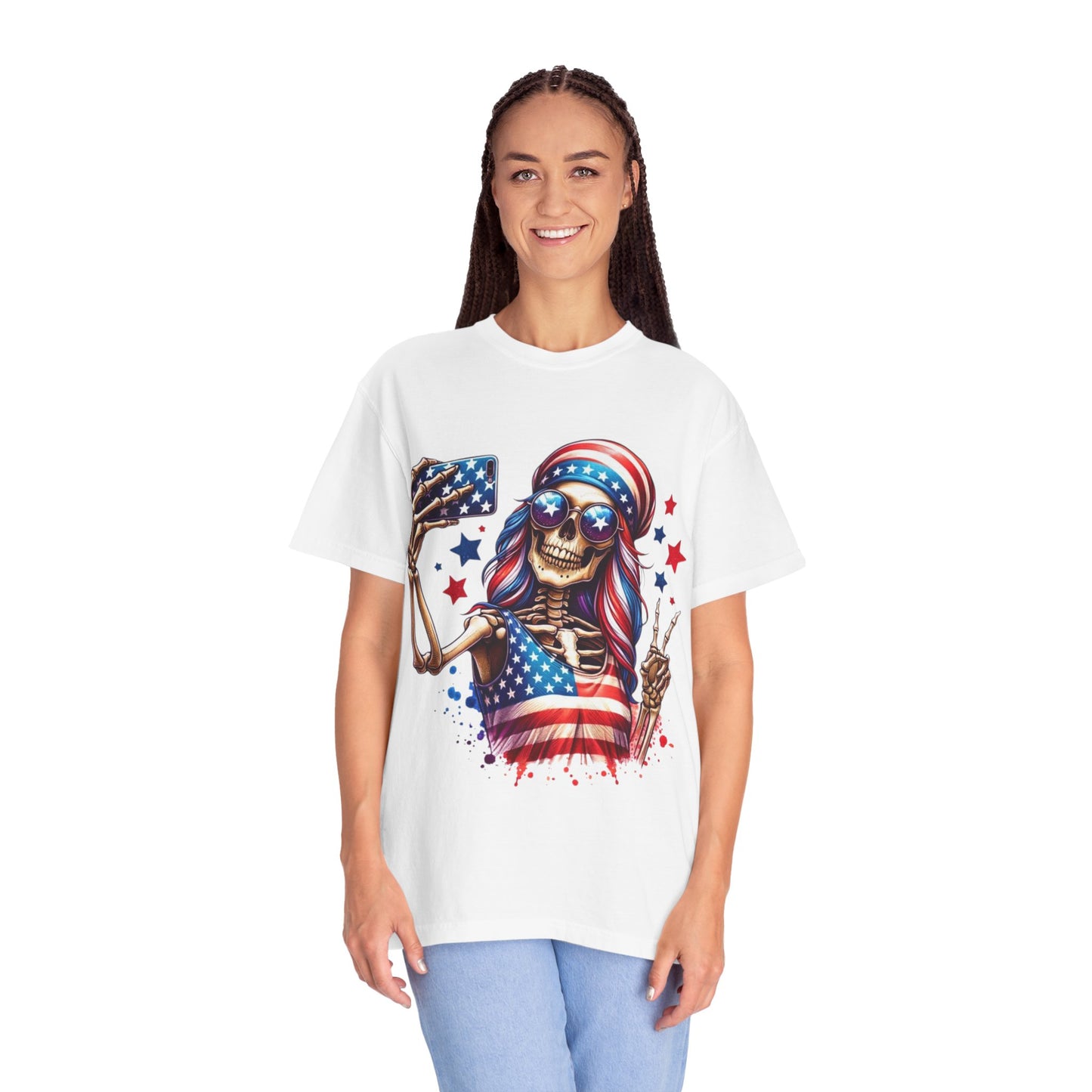 Patriotic Skeleton T-Shirt