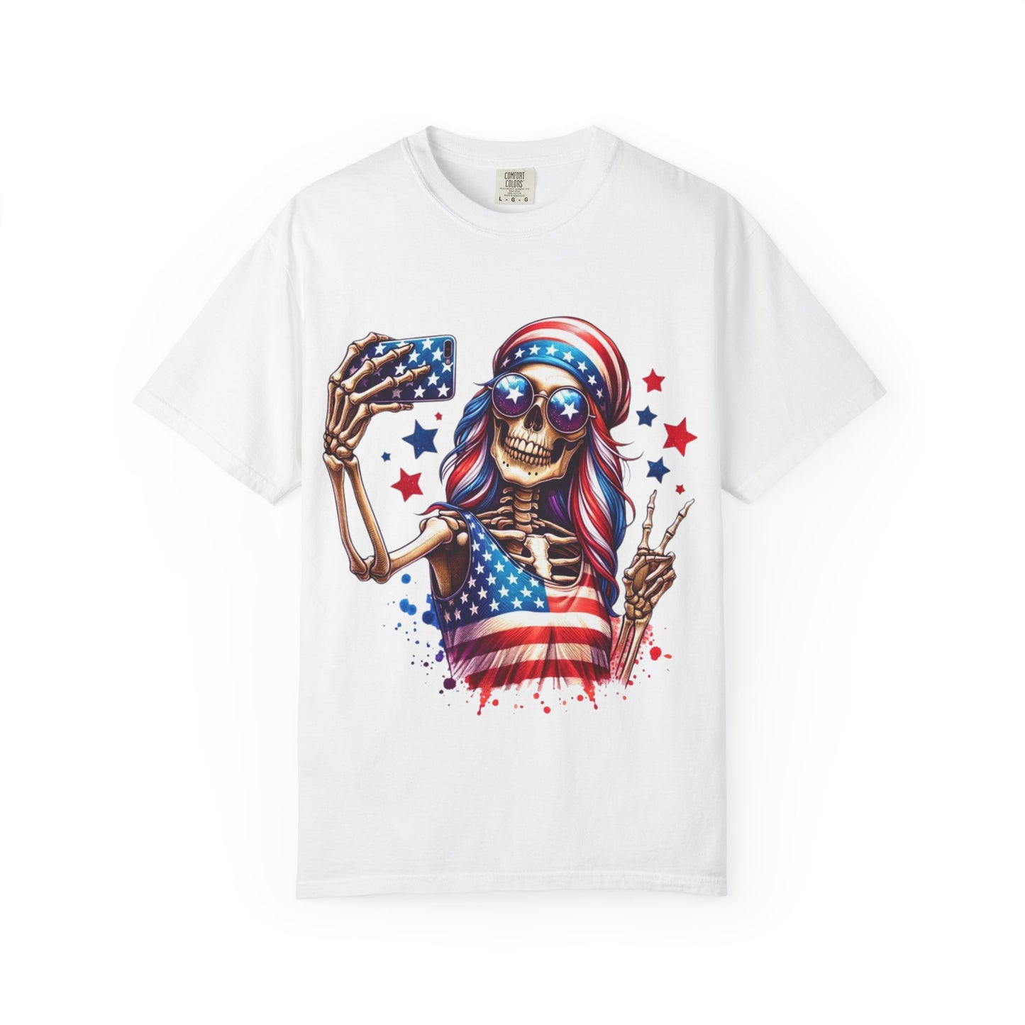 Patriotic Skeleton T-Shirt