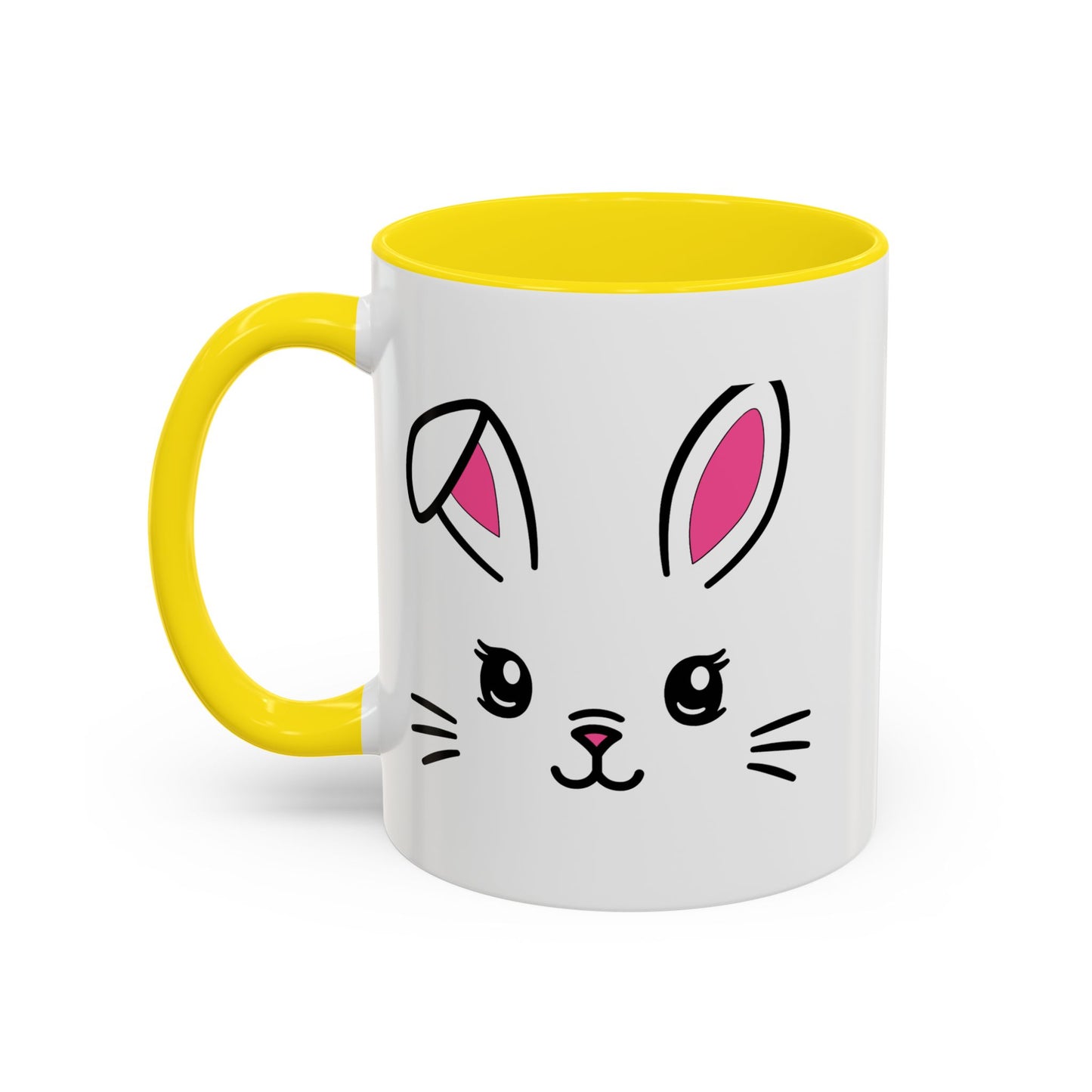 Cute Bunny Accent Coffee Mug - 11oz & 15oz