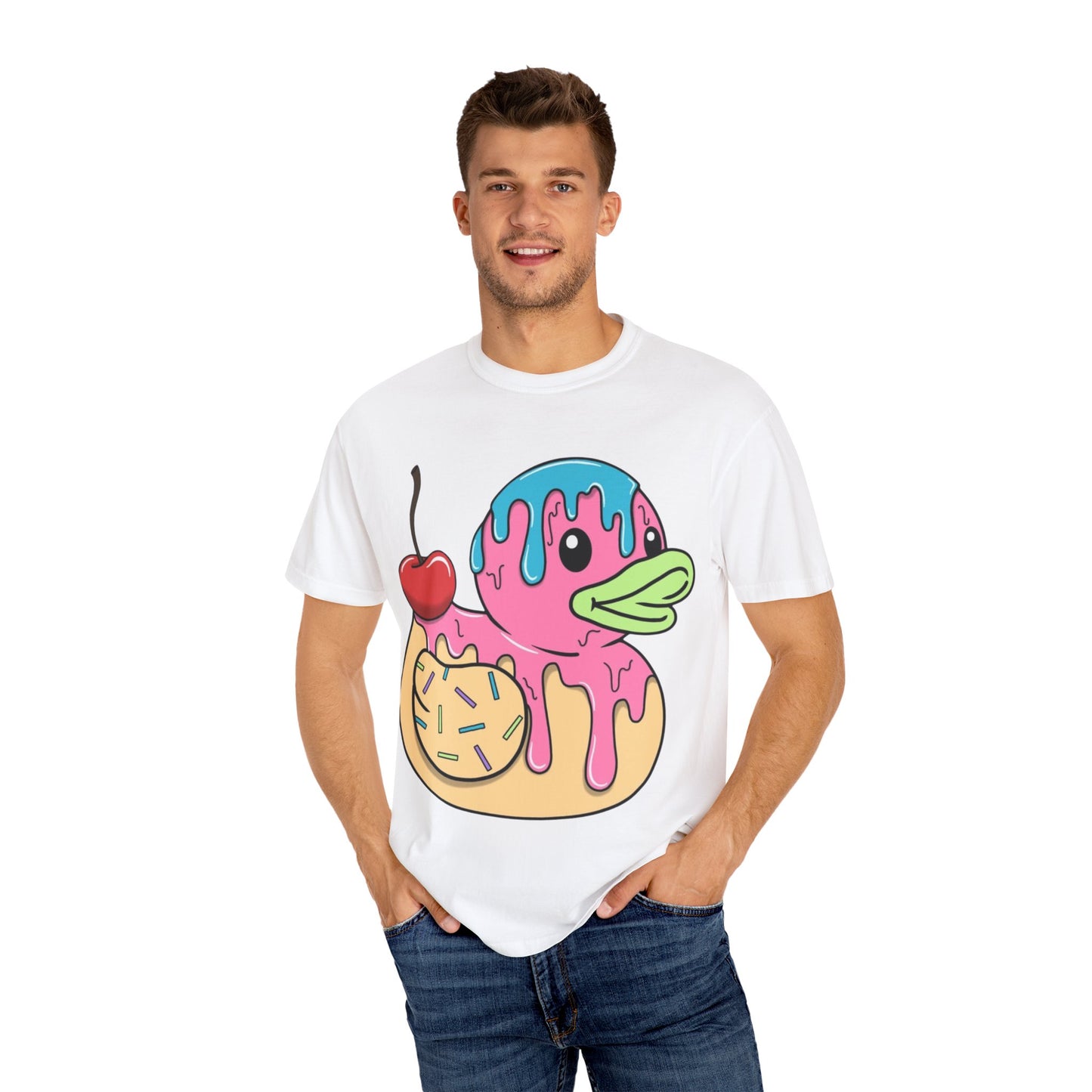 Cute Ice Cream Duck T-Shirt