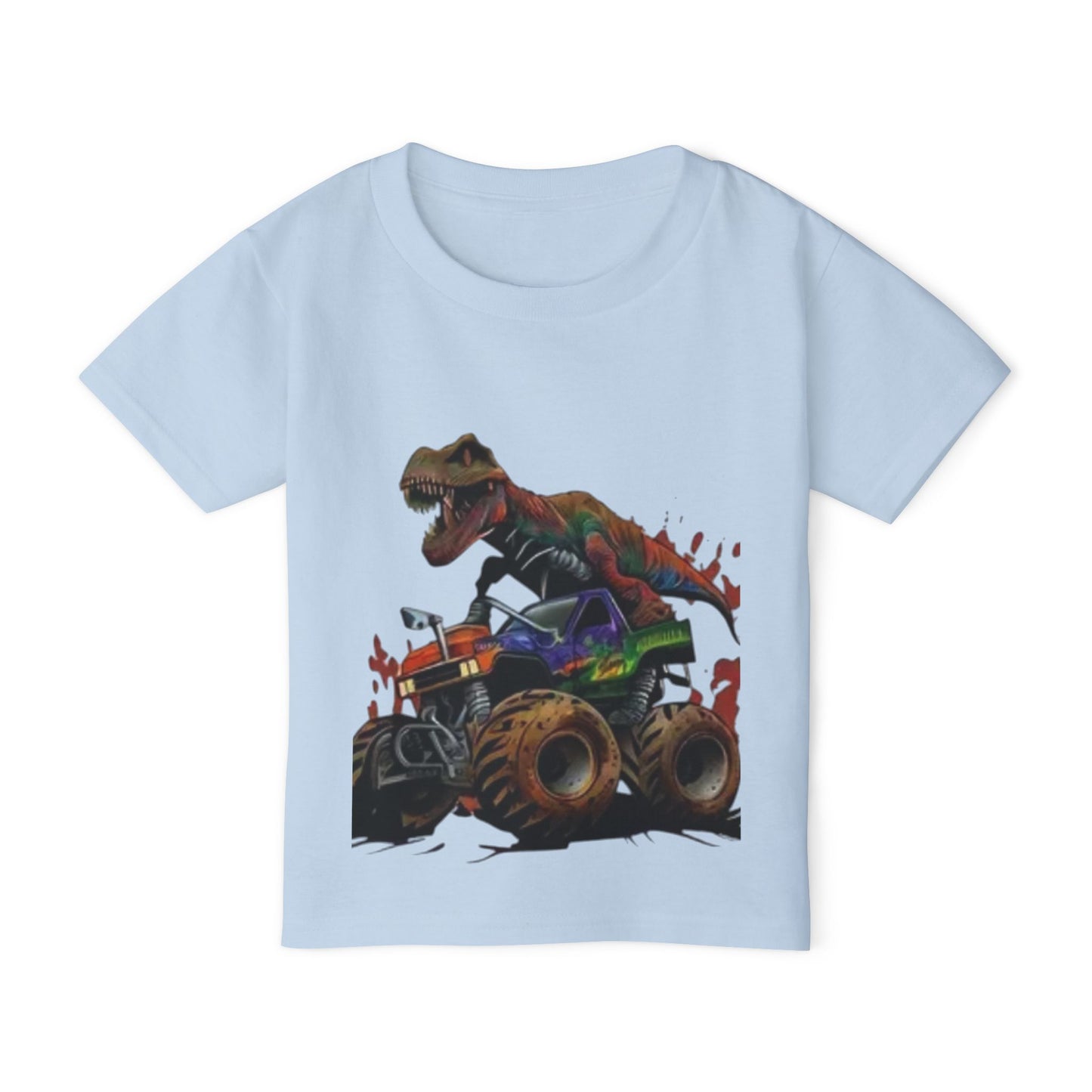 Dinosaur Monster Truck Toddler T-Shirt