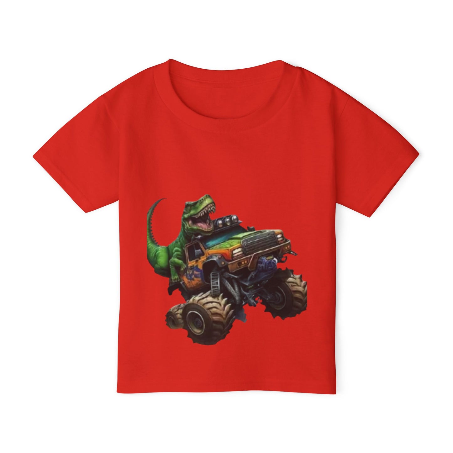Dino Monster Truck Toddler T-Shirt