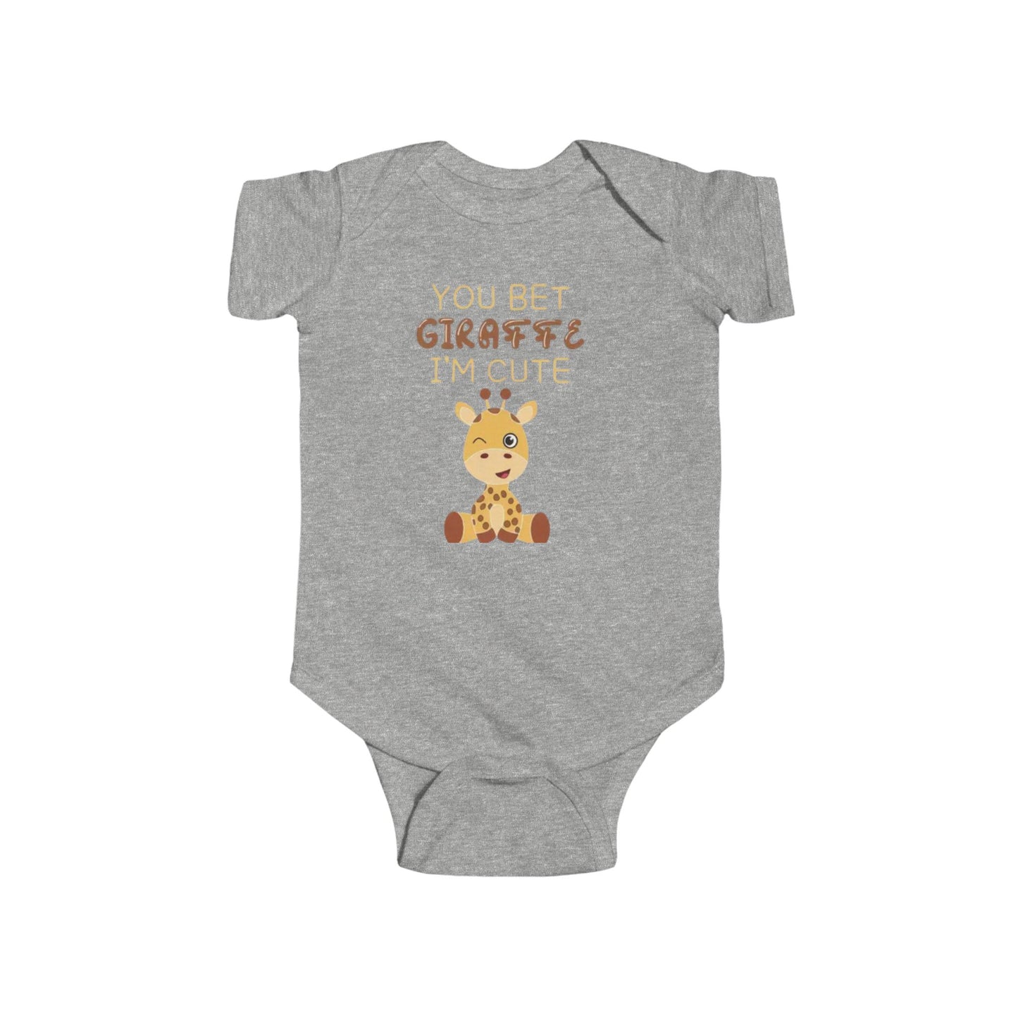Cute Giraffe Baby Bodysuit