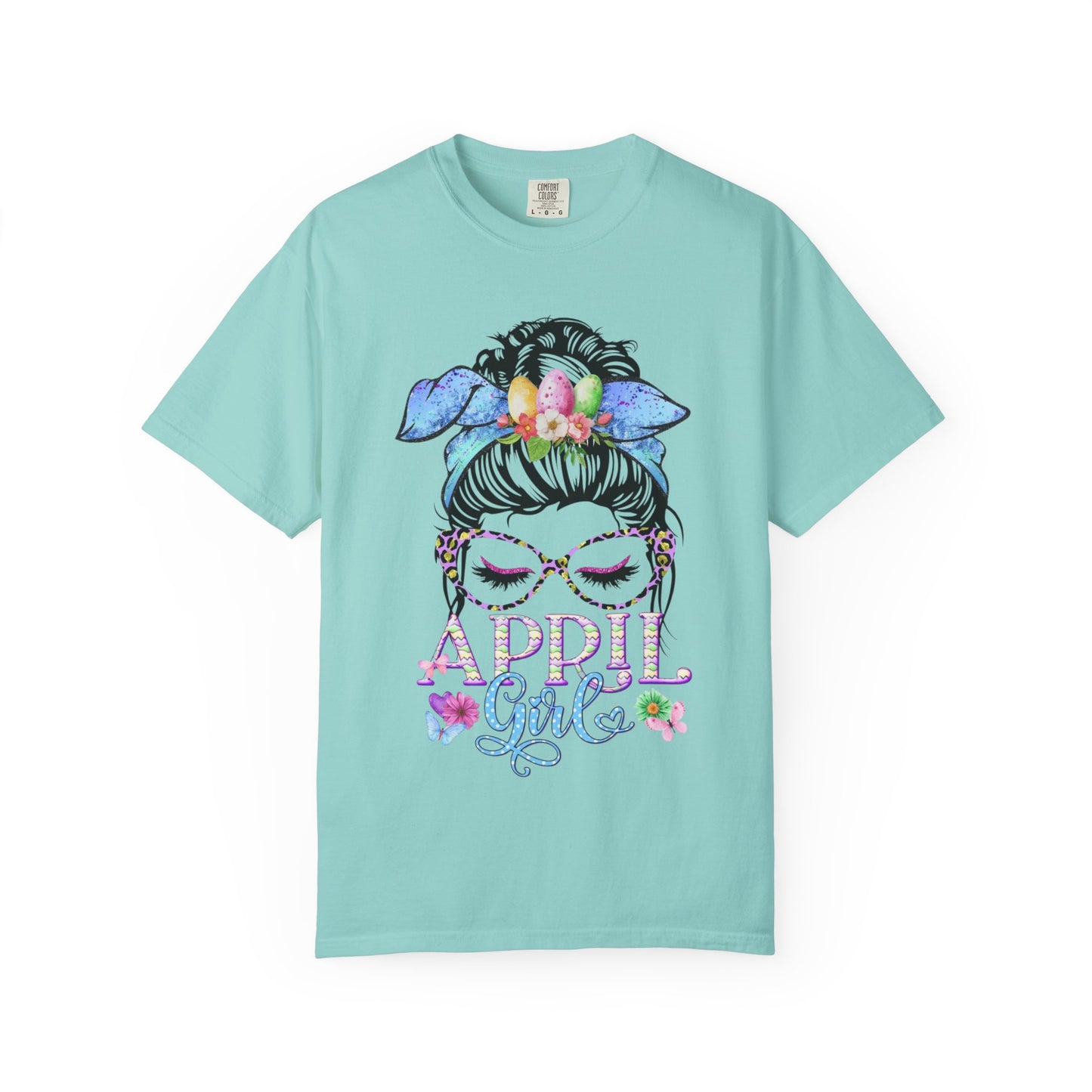 Floral April Girls T-Shirt