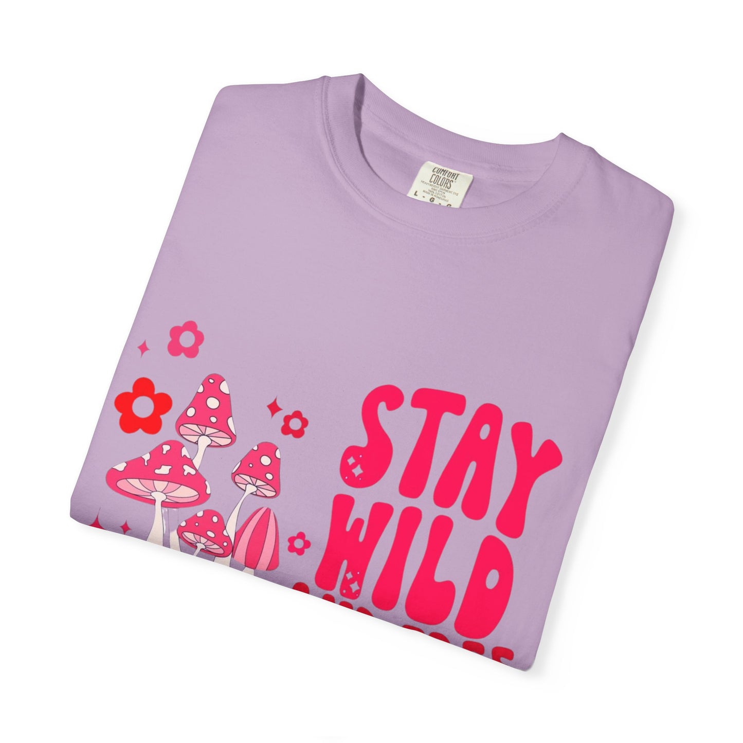 Stay Wild and Free Unisex Tie-Dye T-Shirt