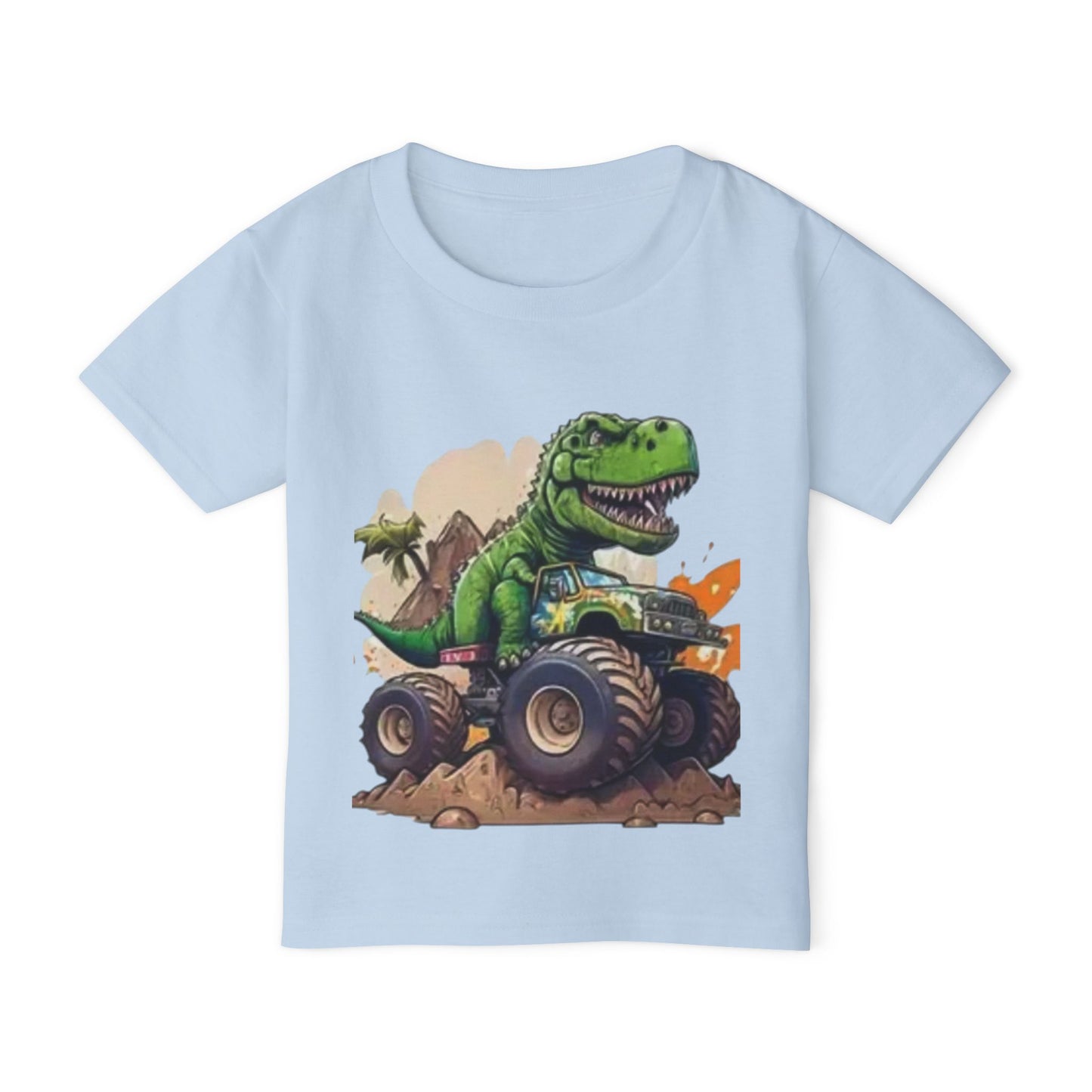 Dinosaur Monster Truck Toddler T-Shirt