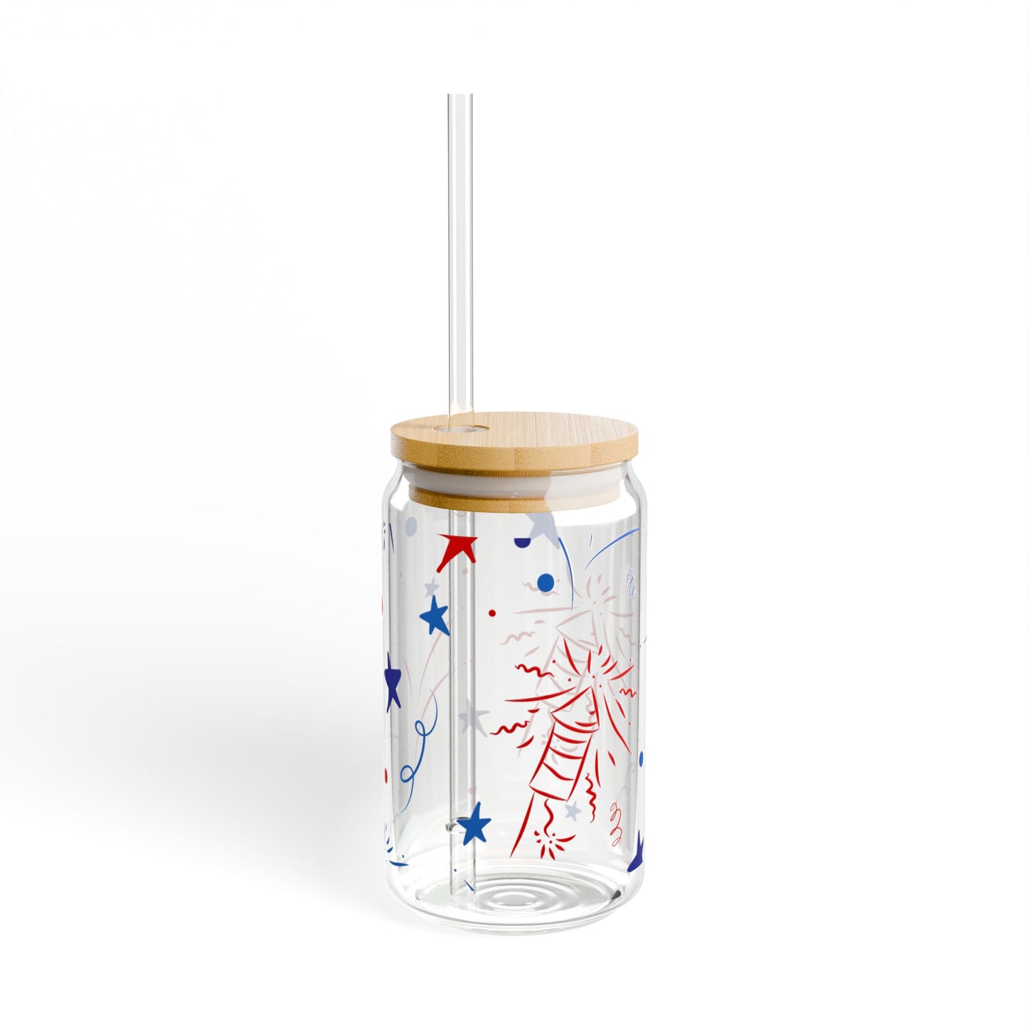 Patriotic Sipper Glass, 16oz