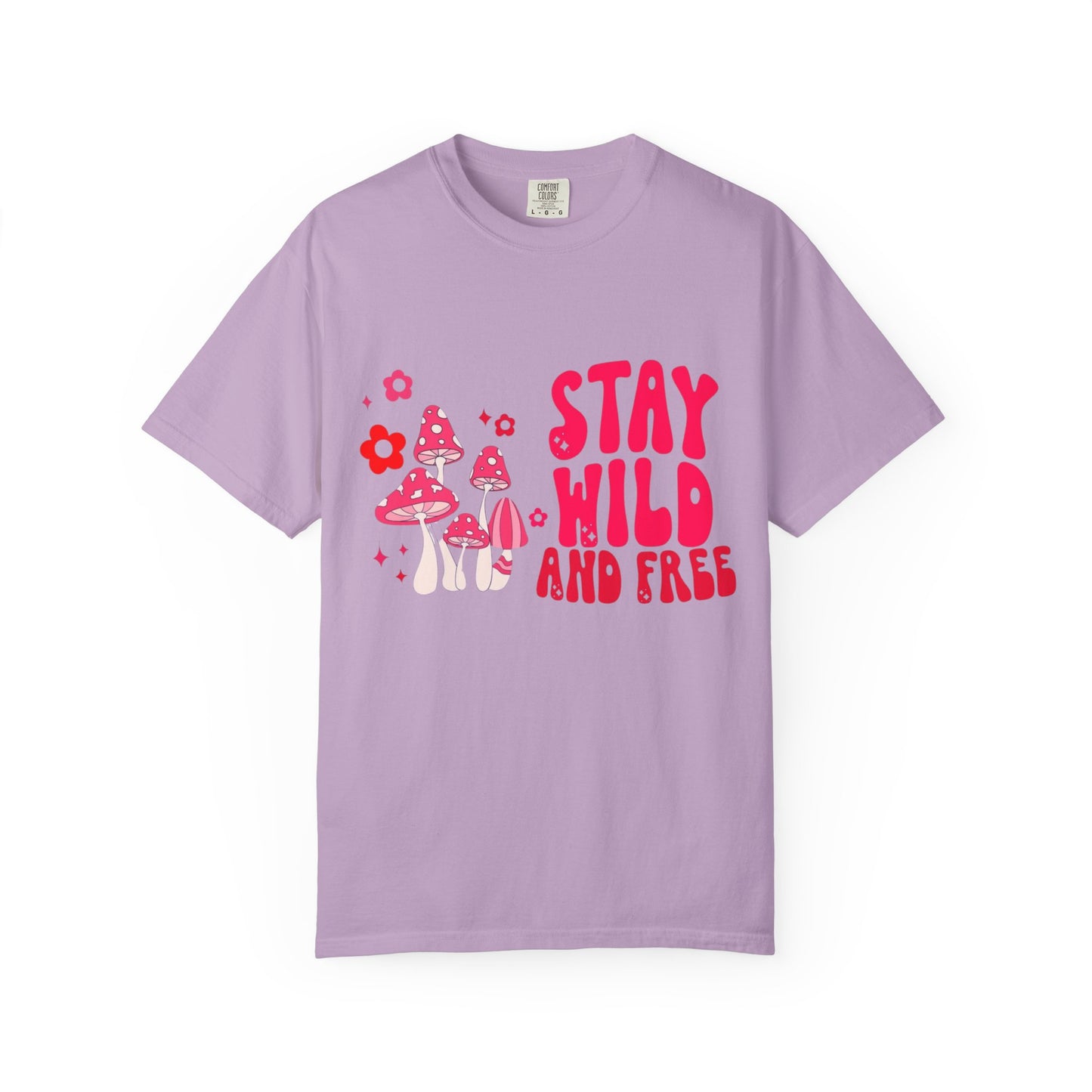 Stay Wild and Free Unisex Tie-Dye T-Shirt