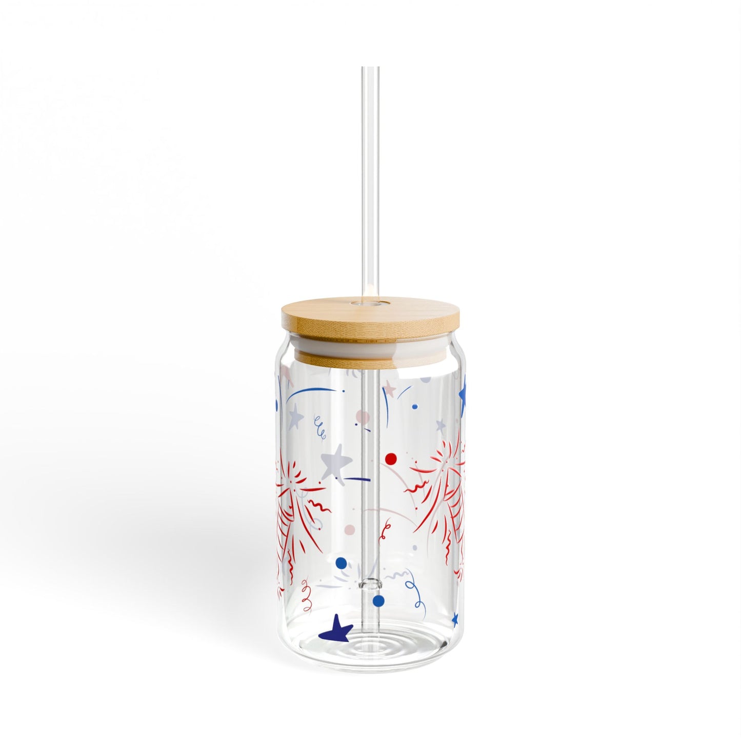 Patriotic Sipper Glass, 16oz