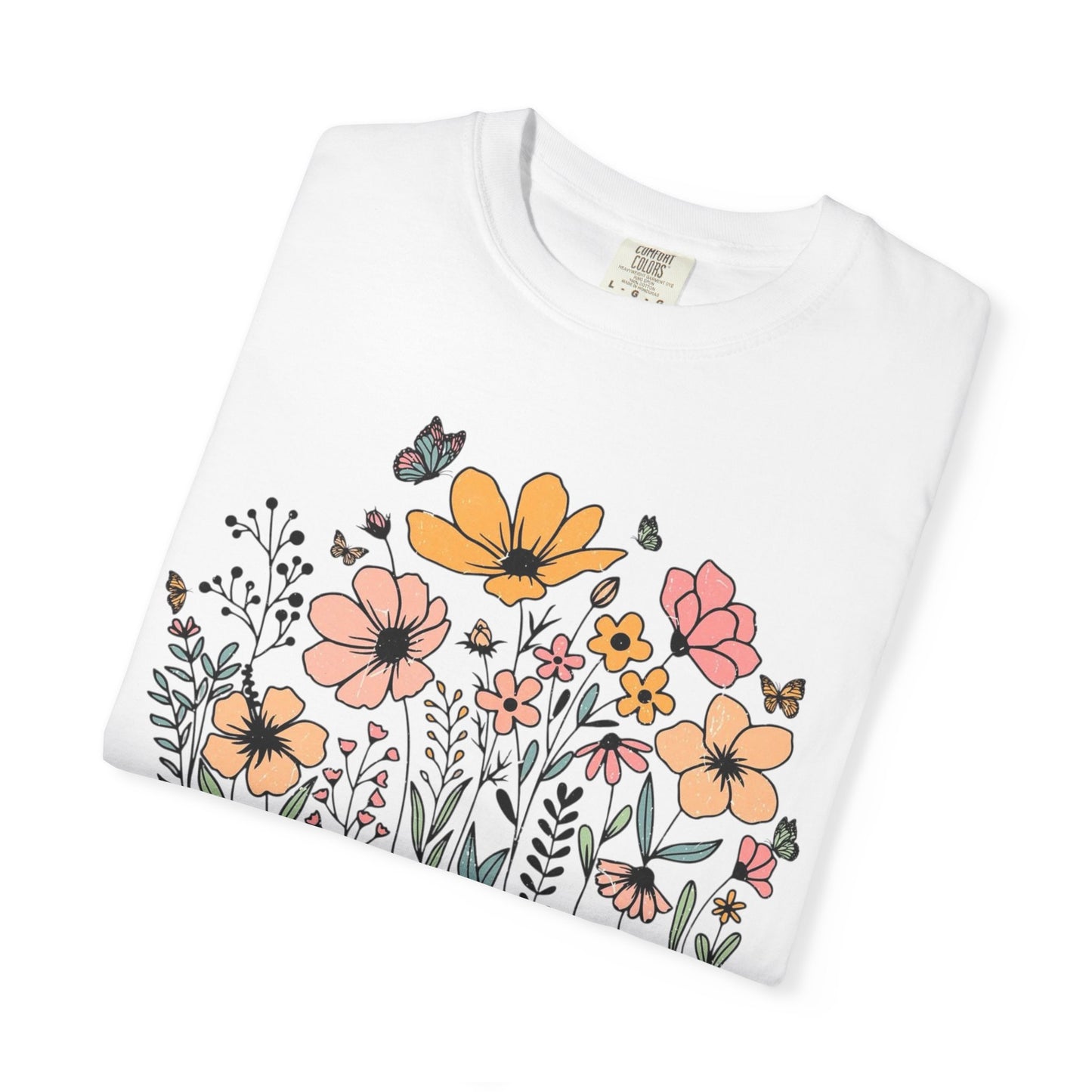 Cute Floral 'Grandma' T-Shirt