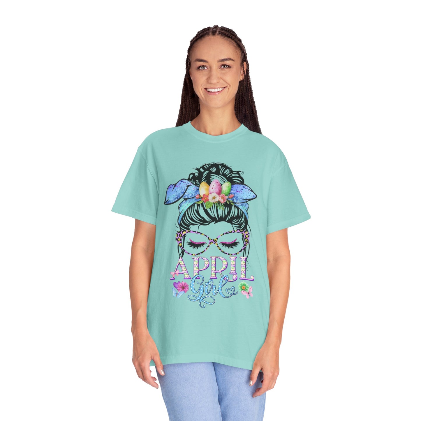 Floral April Girls T-Shirt