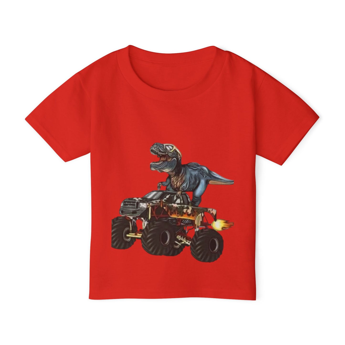 Dinosaur Monster Truck Toddler T-Shirt