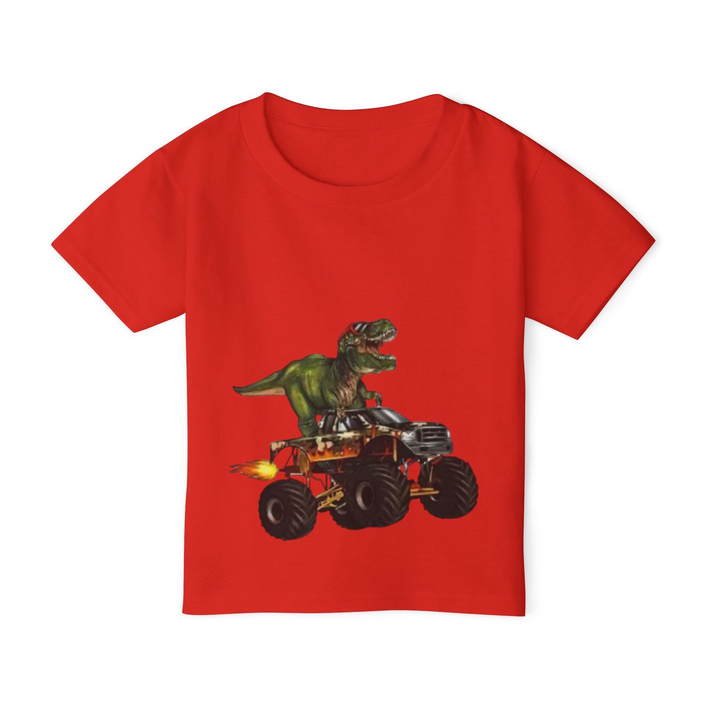 Dinosaur Monster Truck Toddler T-shirt