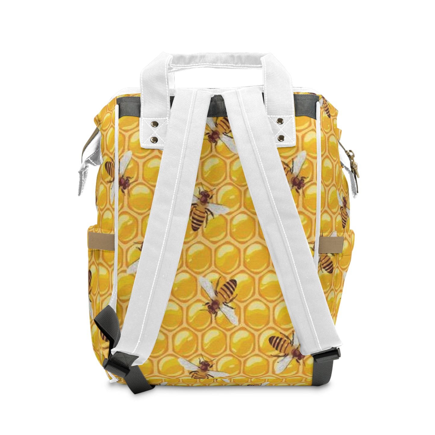 Bee Inspired Multifunctional Diaper Backpack