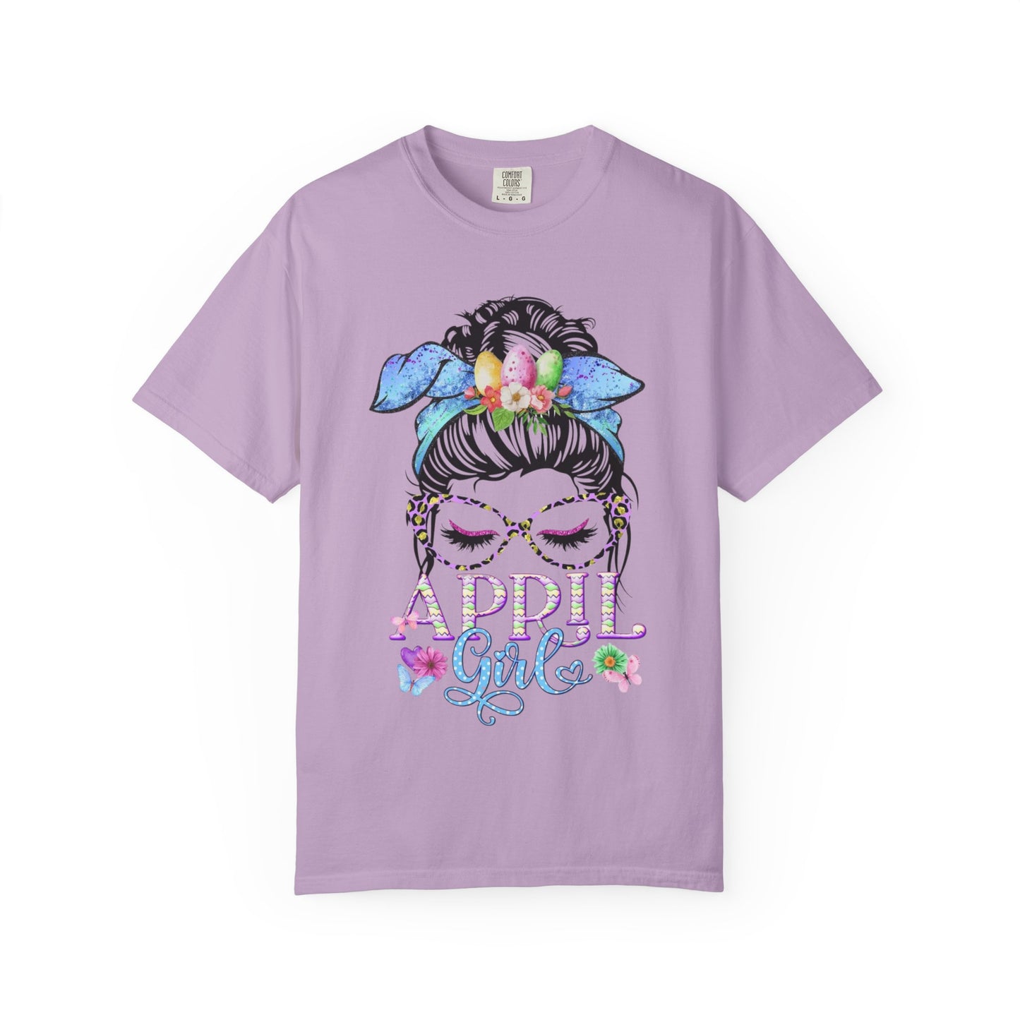 Floral April Girls T-Shirt