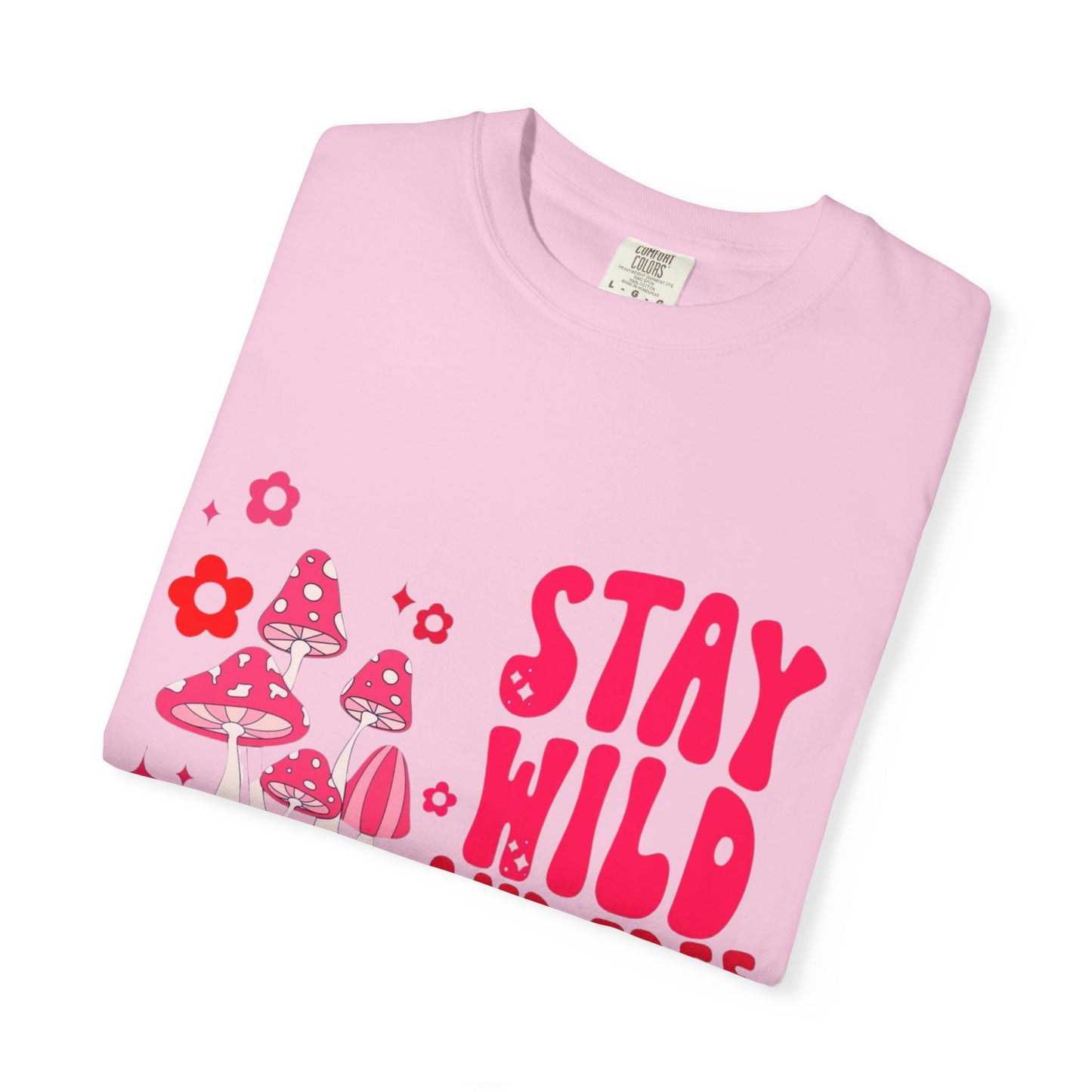 Stay Wild and Free Unisex Tie-Dye T-Shirt