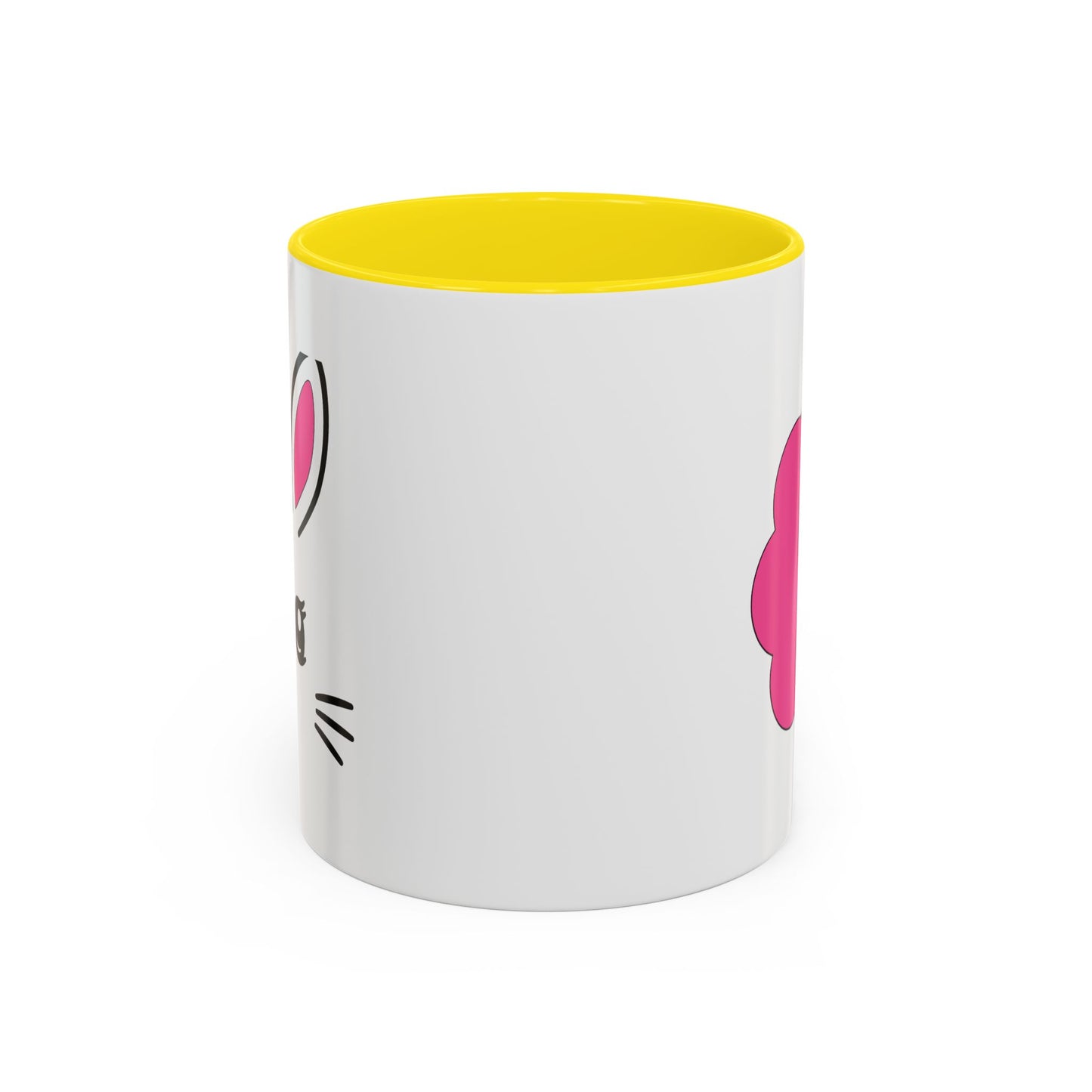Cute Bunny Accent Coffee Mug - 11oz & 15oz