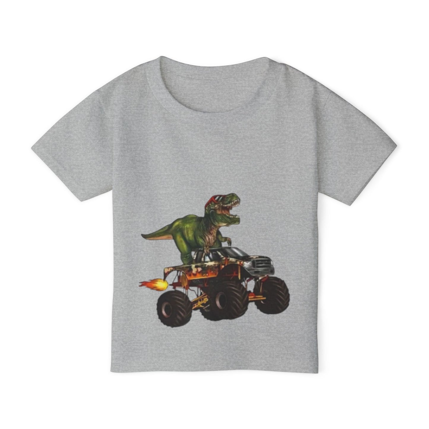 Dinosaur Monster Truck Toddler T-shirt
