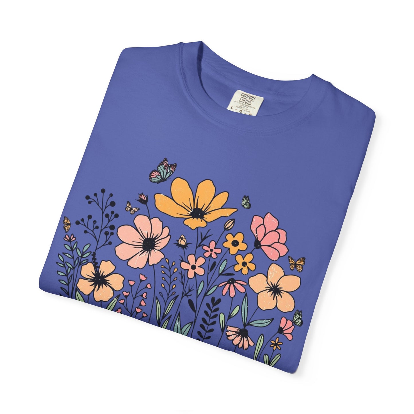 Cute Floral 'Grandma' T-Shirt