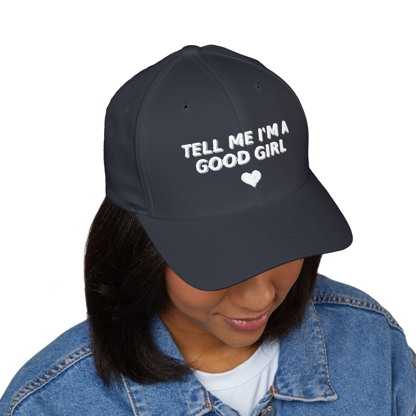 Embroidered Cap - tell me I’m a good girl