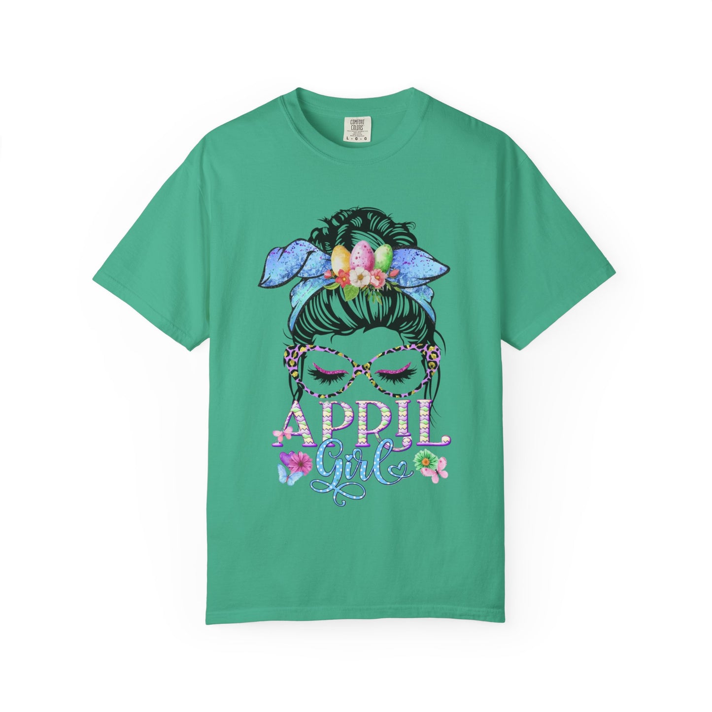Floral April Girls T-Shirt