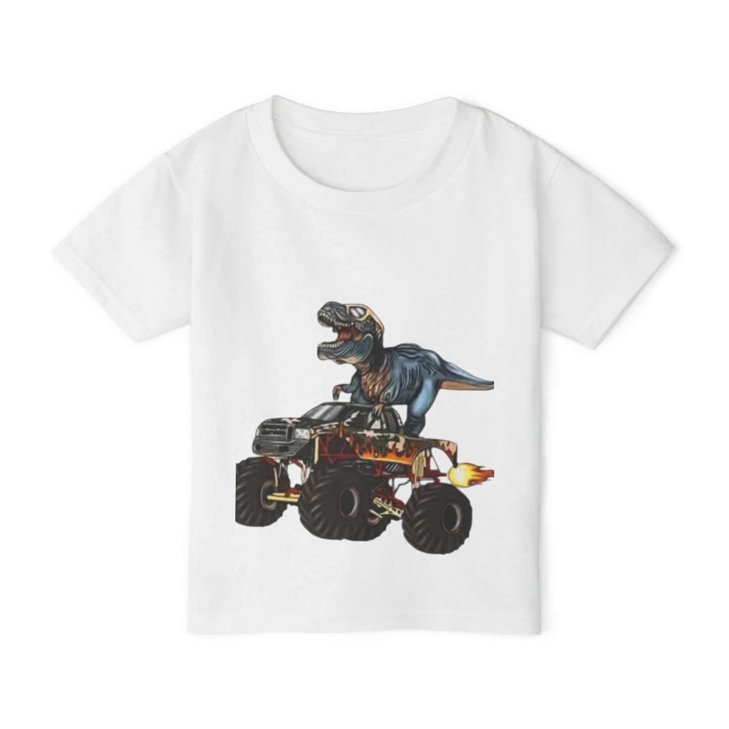 Dinosaur Monster Truck Toddler T-Shirt