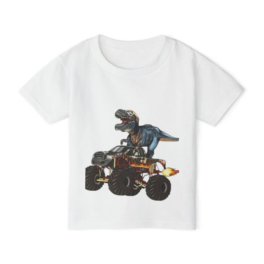 Dinosaur Monster Truck Toddler T-Shirt