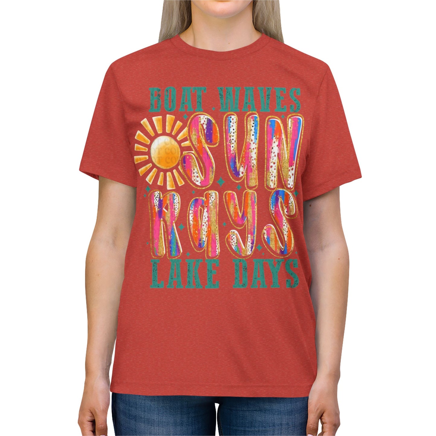 Sun Rays Lake Days Tee