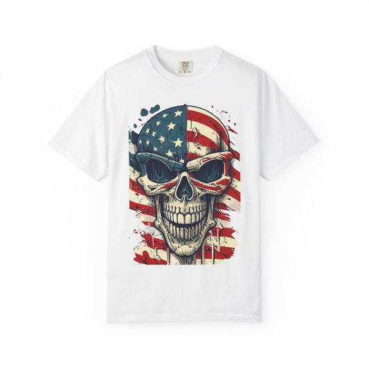 American Flag Skull T-Shirt