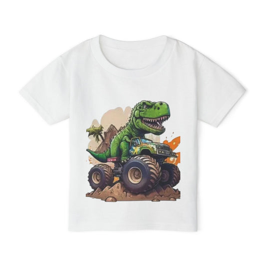 Dinosaur Monster Truck Toddler T-Shirt