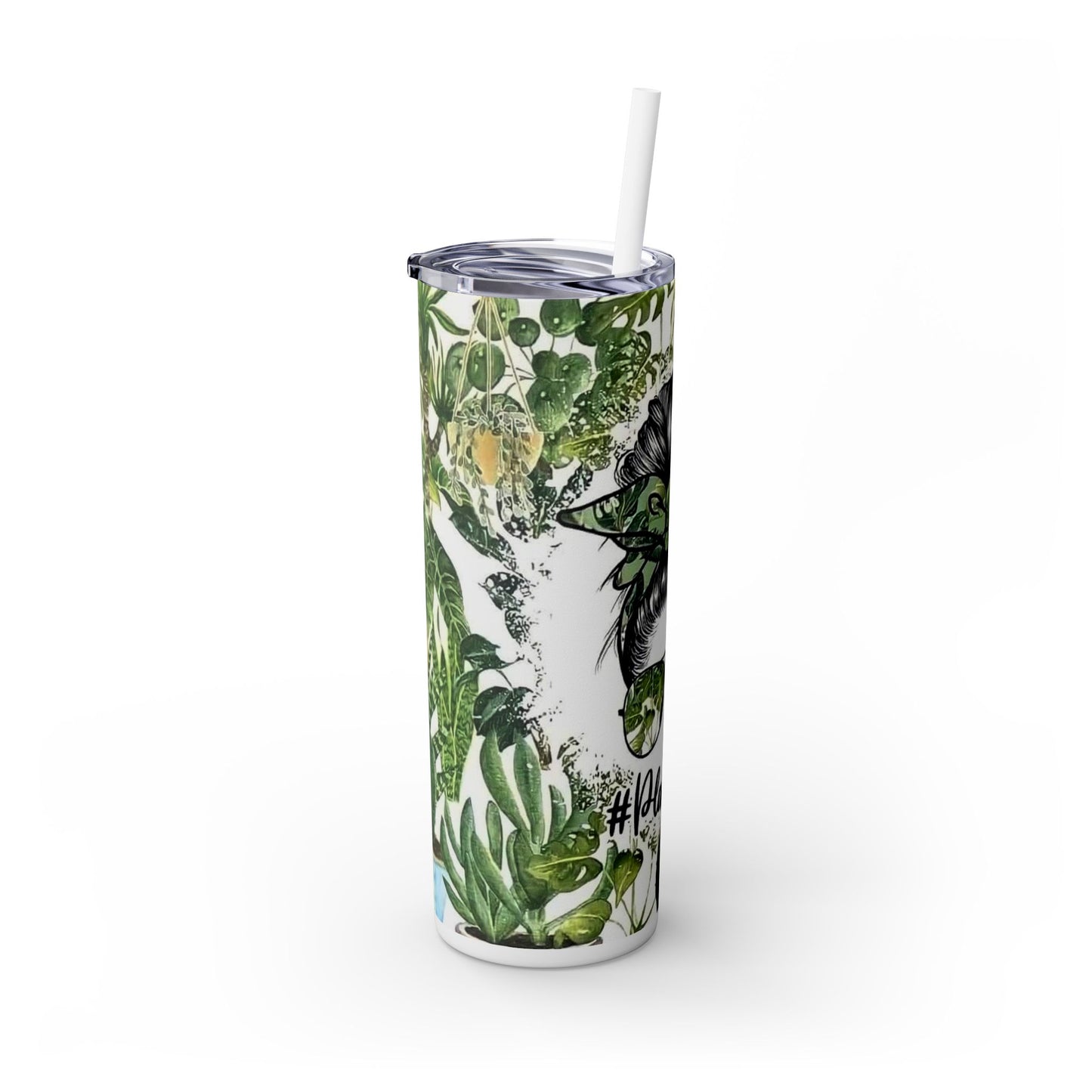 Skinny Tumbler with Straw, 20oz