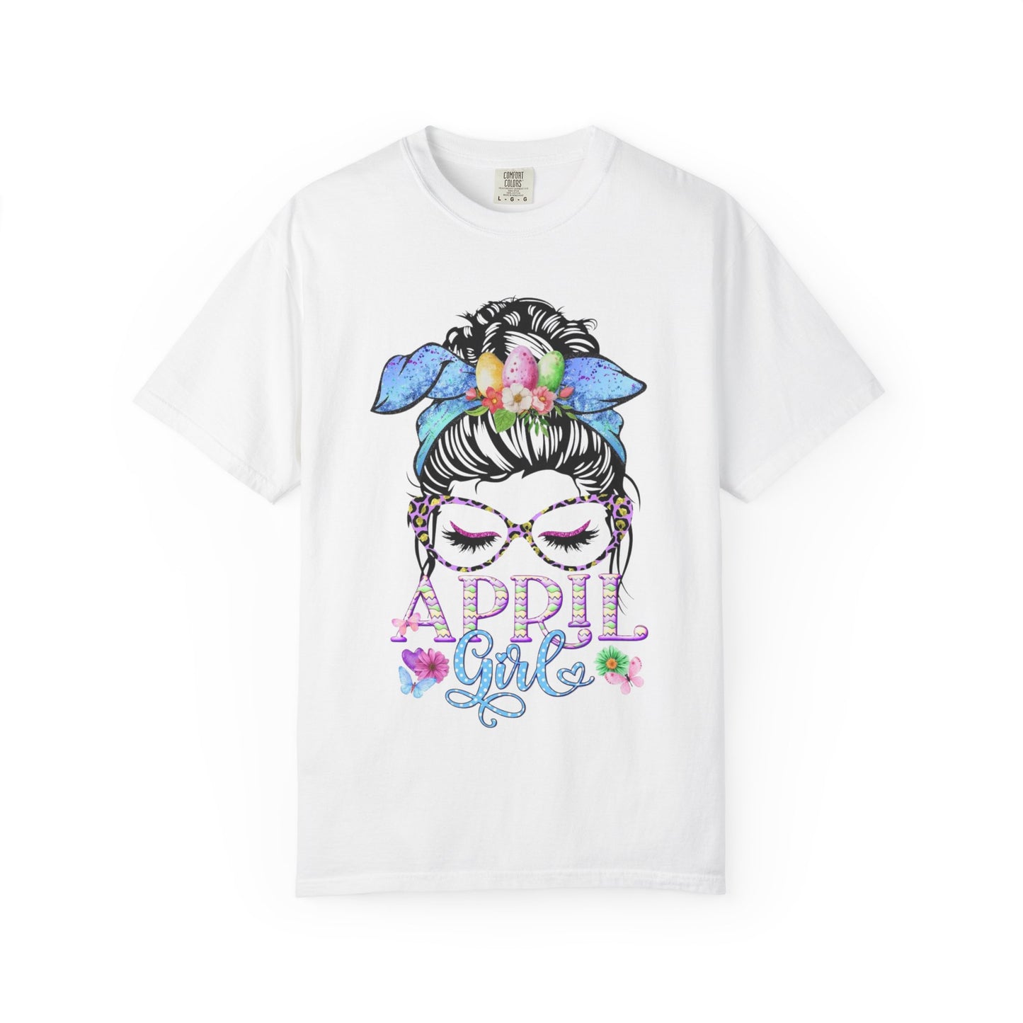 Floral April Girls T-Shirt