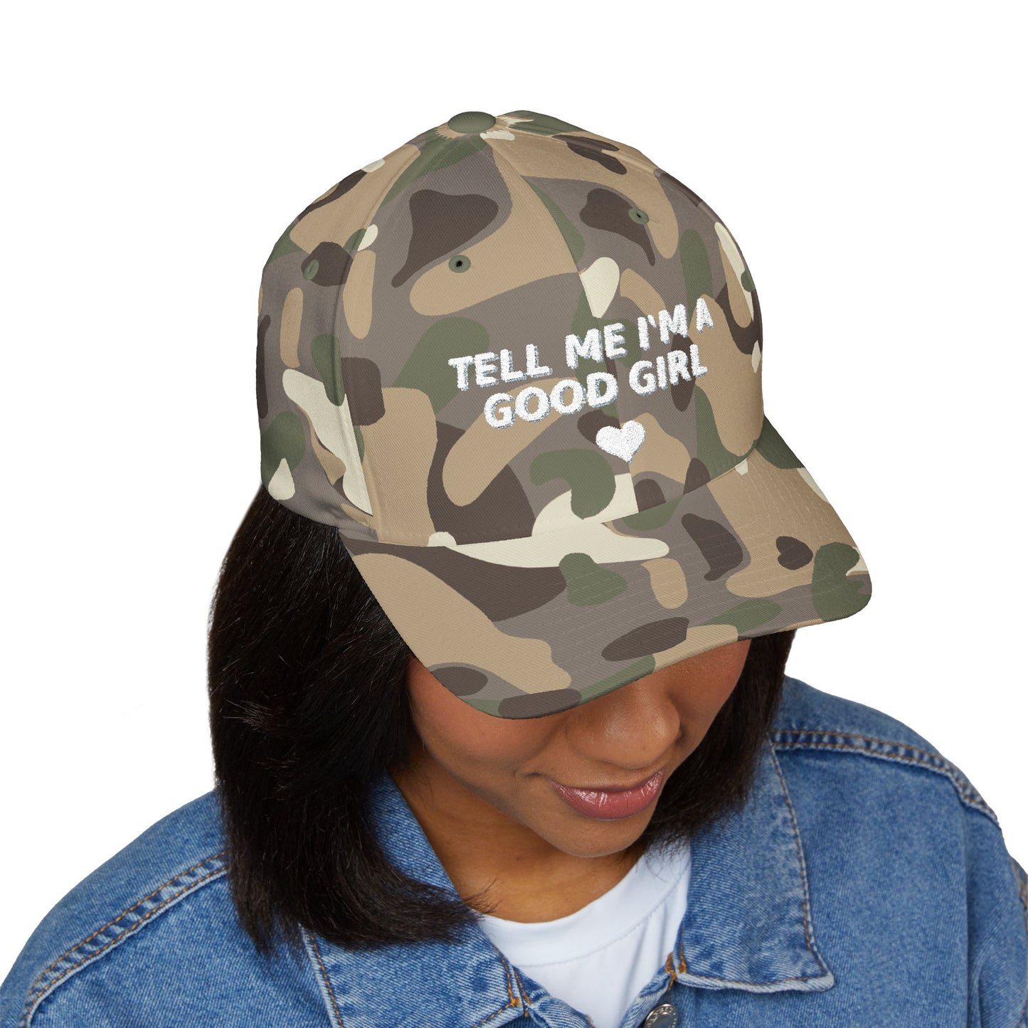 Embroidered Cap - tell me I’m a good girl