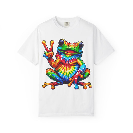 Colorful Peace Frog T-Shirt