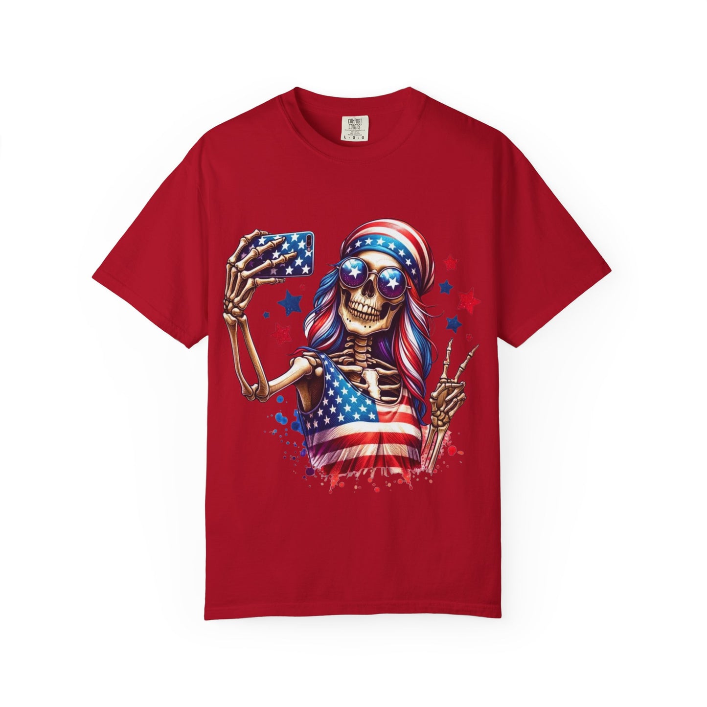 Patriotic Skeleton T-Shirt