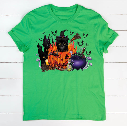 Witchy kitten tshirt