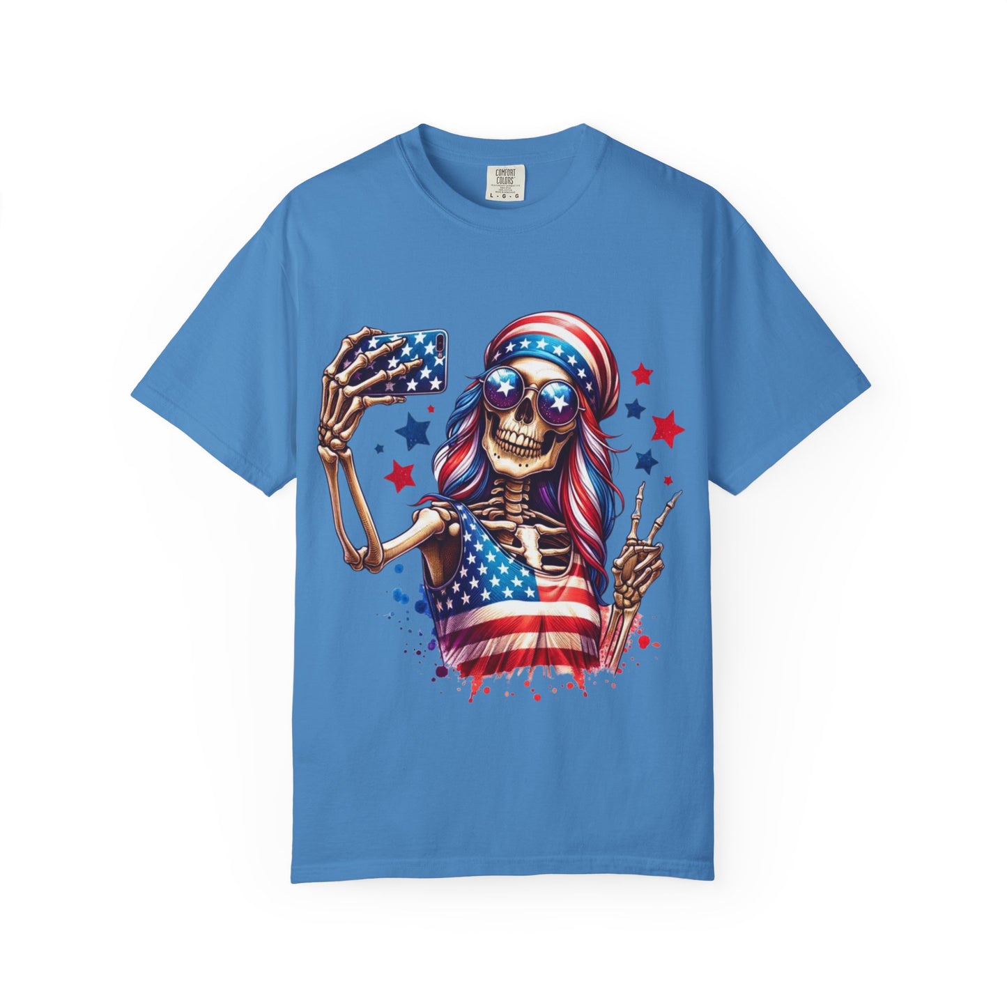 Patriotic Skeleton T-Shirt
