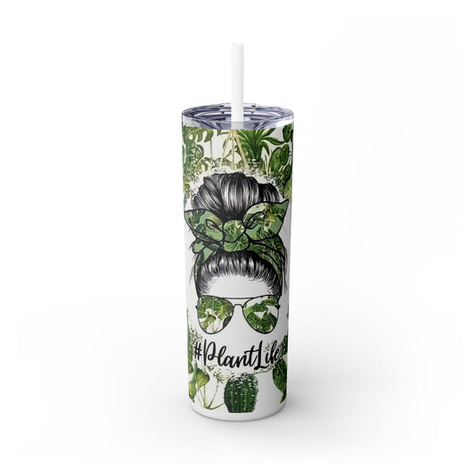 Skinny Tumbler with Straw, 20oz