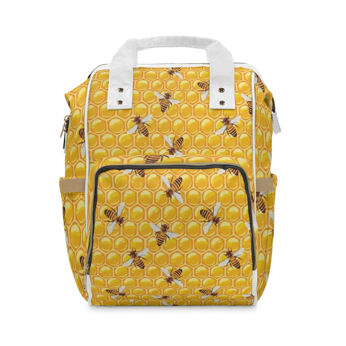 Bee Inspired Multifunctional Diaper Backpack
