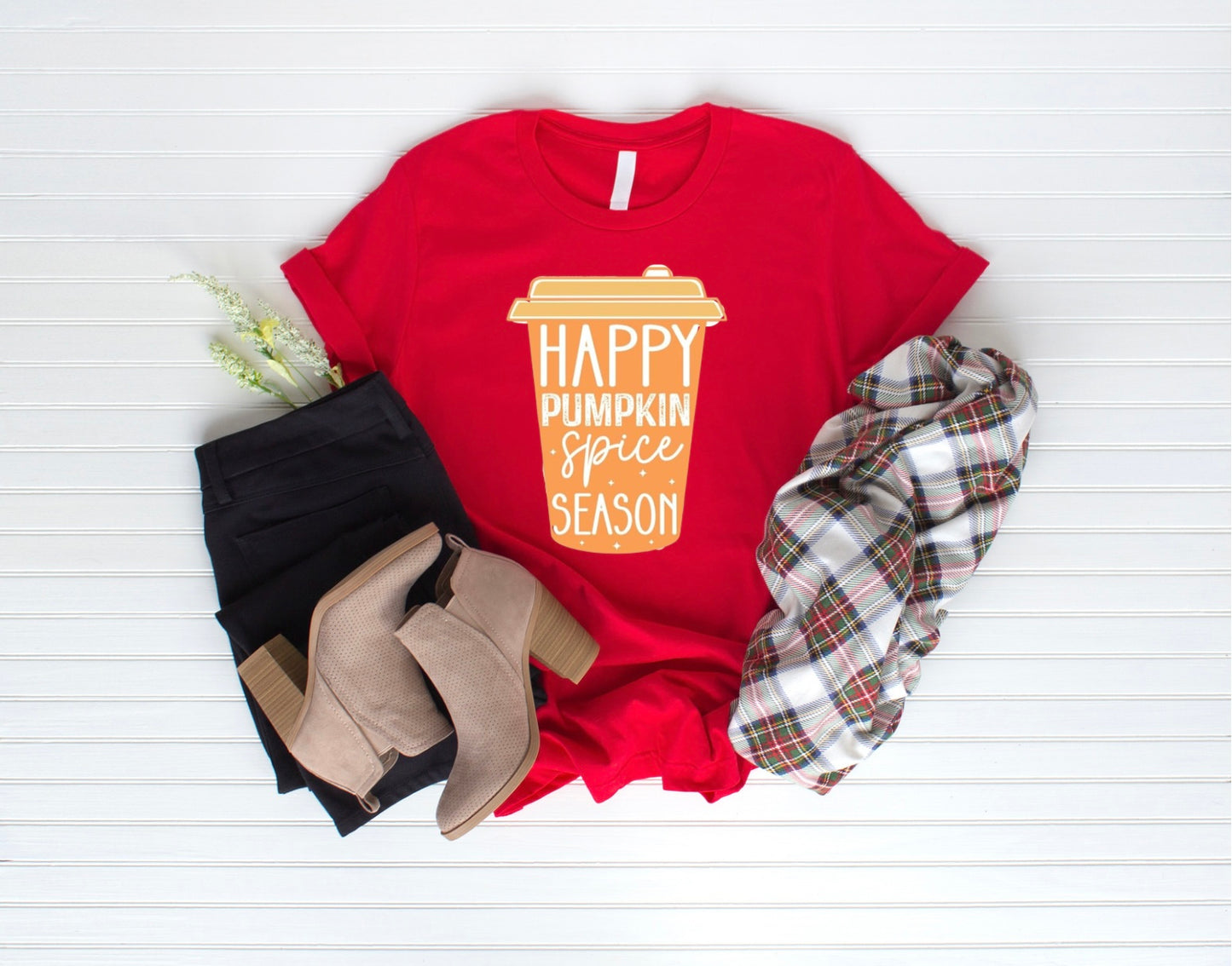 Happy pumpkin spice Tshirt