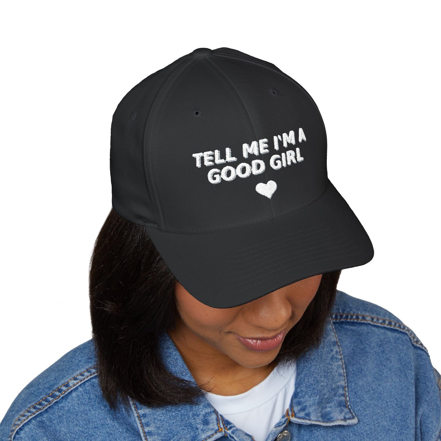 Embroidered Cap - tell me I’m a good girl